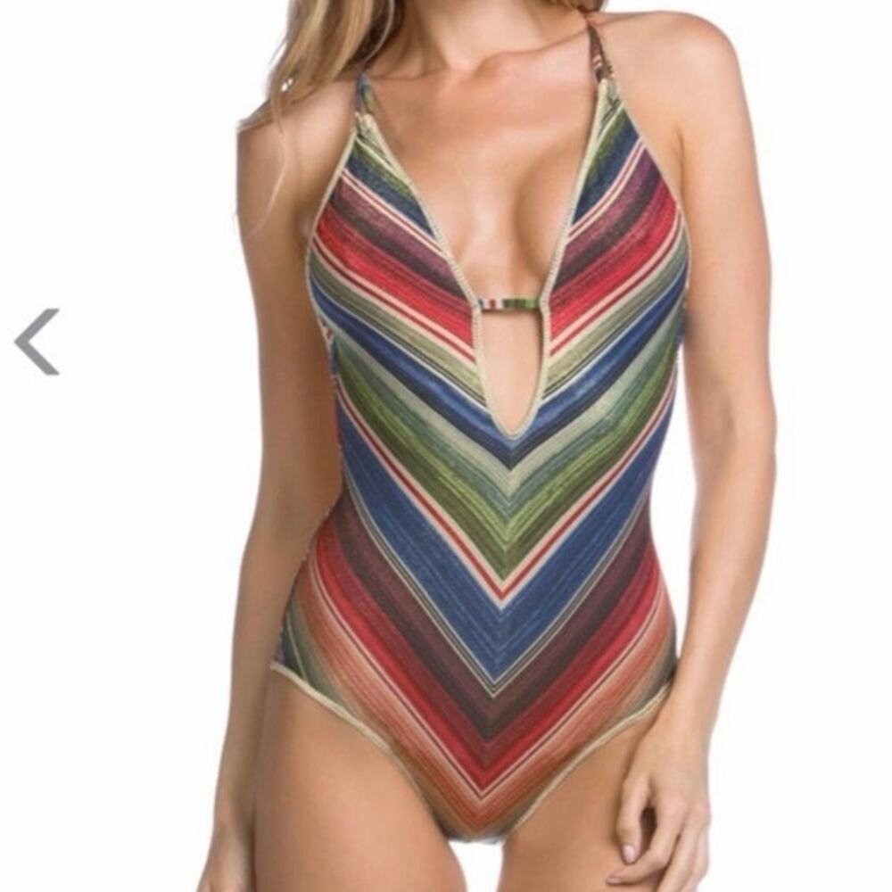 BECCA West Village Plunge One Piece Swimsuit